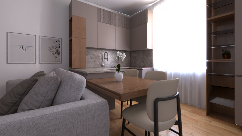 appartamento trilocale completamente ristrutturato a nuovo in vendita a Livorno zona Porto