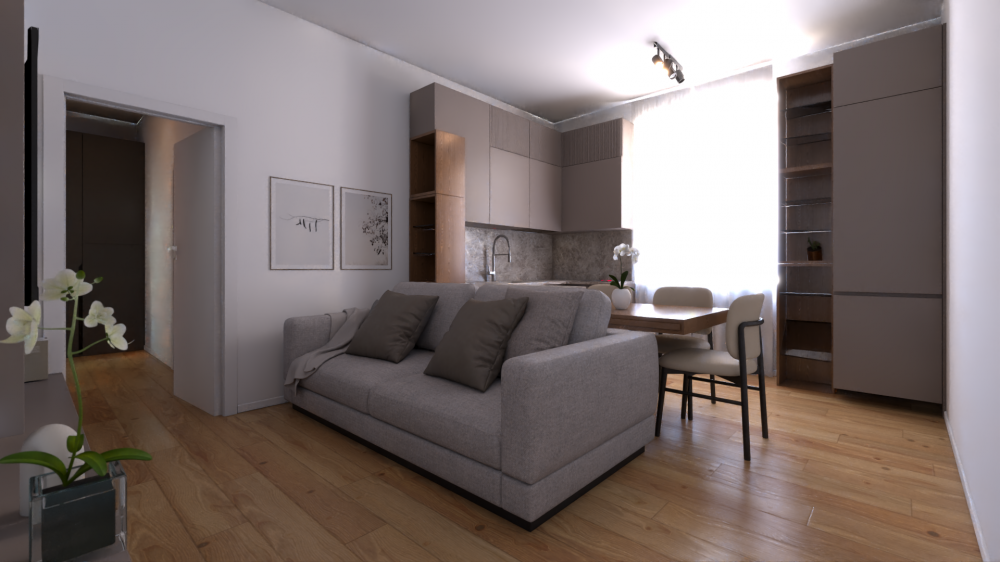 appartamento trilocale completamente ristrutturato a nuovo in vendita a Livorno zona Porto 