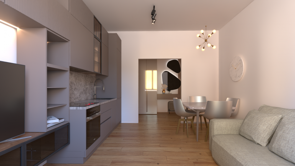 appartamento Bilocale completamento ristrutturato a nuovo in vendita a Livorno zona Porto