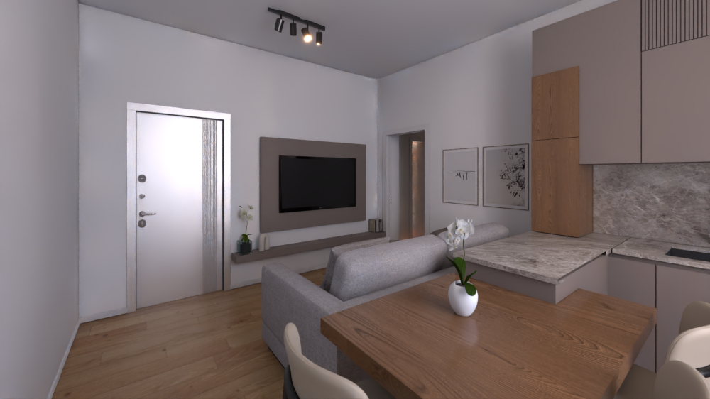 appartamento trilocale completamente ristrutturato a nuovo in vendita a Livorno zona Porto