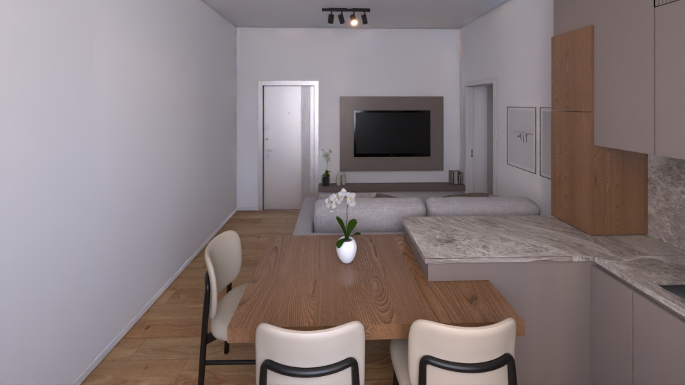 appartamento trilocale completamente ristrutturato a nuovo in vendita a Livorno zona Porto