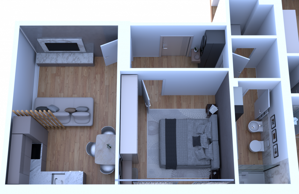 appartamento Bilocale completamento ristrutturato a nuovo in vendita a Livorno zona Porto