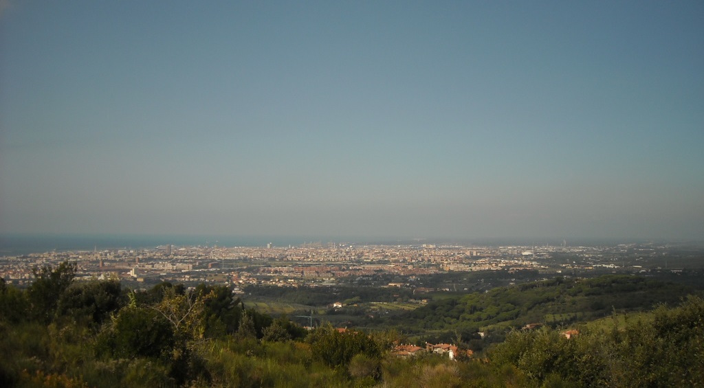 livorno vista da montenero