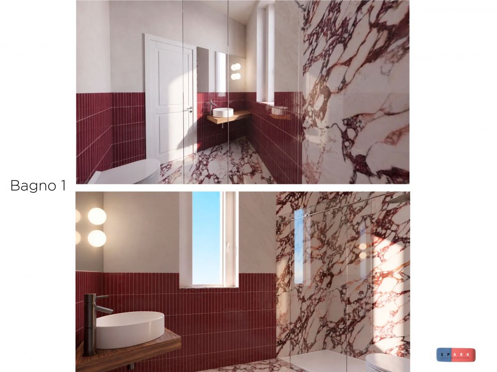 appartamento ampio e luminoso con 3 camera in vendita a Livorno Piazza della Vittoria Magenta completamente ristrutturato