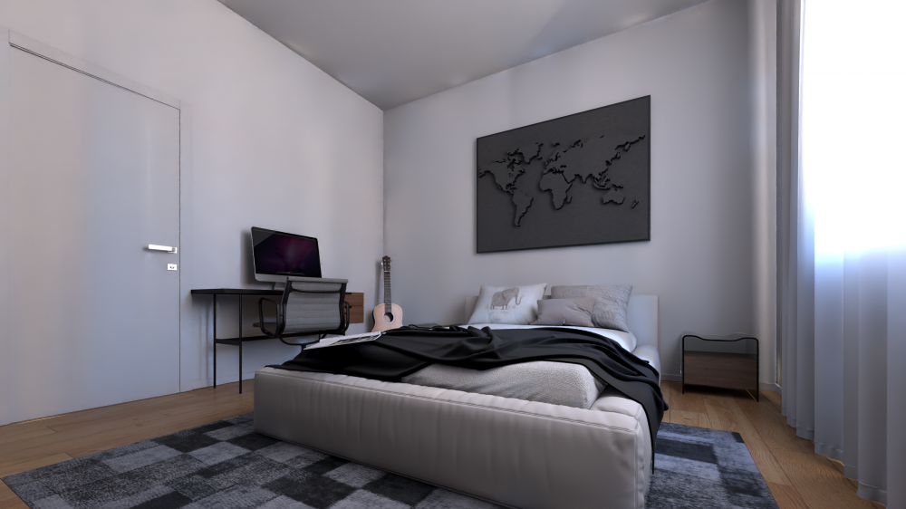 appartamento trilocale completamente ristrutturato a nuovo in vendita a Livorno zona Porto